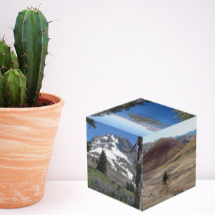 Cubo Añadir su propia foto de imágenes de viaje
