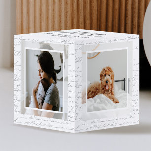 Cubo Año lleno de Recuerdos de memoria fotográfica fami