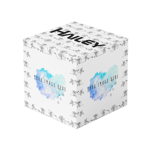 Cubo astronauta (Angulo Anverso)