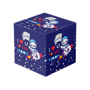 Cubo Astronauta Cute Panda De Oso En Los Niños De Los B