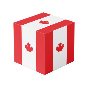 Cubo Bandera de Canadá