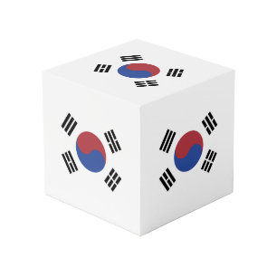 Cubo Bandera de Corea del Sur