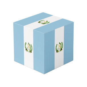Cubo Bandera de Guatemala