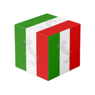 Cubo Bandera de Italia