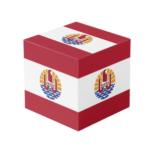 Cubo Bandera de la Polinesia Francesa