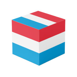 Cubo Bandera de Luxemburgo