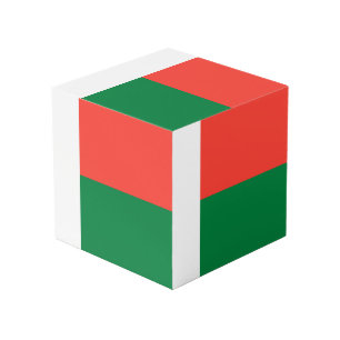 Cubo Bandera de Madagascar
