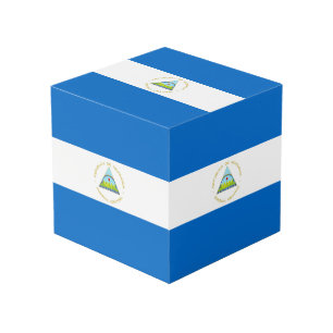 Cubo Bandera de Nicaragua