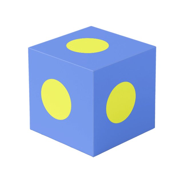 Cubo Bandera de Palau (Angulo Anverso)