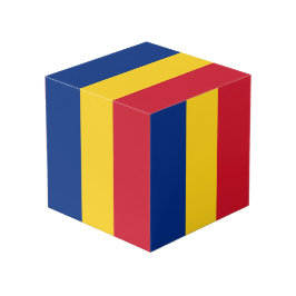 Cubo Bandera de Rumania