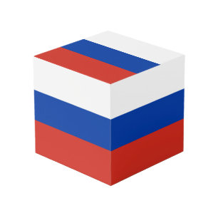 Cubo Bandera de Rusia