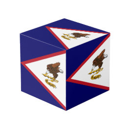 Cubo Bandera de Samoa Americana