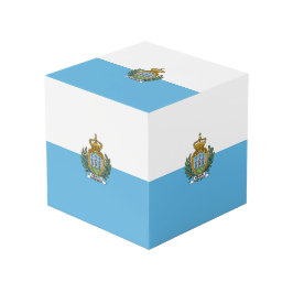 Cubo Bandera de San Marino