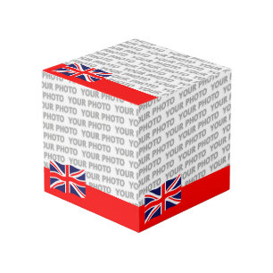 Cubo Bandera del Reino Unido + tus ideas