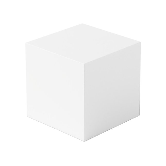 Cubo básico editable (Angulo Anverso)