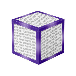 Cubo BASTIDAS gradientes - violeta + tus ideas