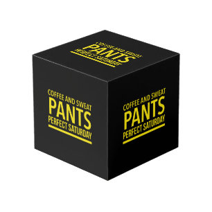Cubo Café y pantalones de sudor perfecto Sábado