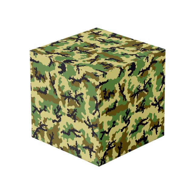 Cubo Camuflaje de Woodland (Angulo reverso)