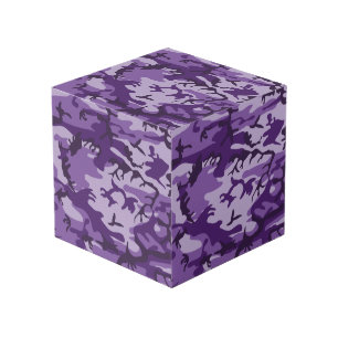 Cubo Camuflaje morado, ejército