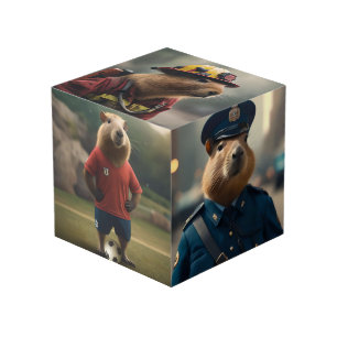 Cubo "Capibara, goleador: ¡La estrella del fútbol más i