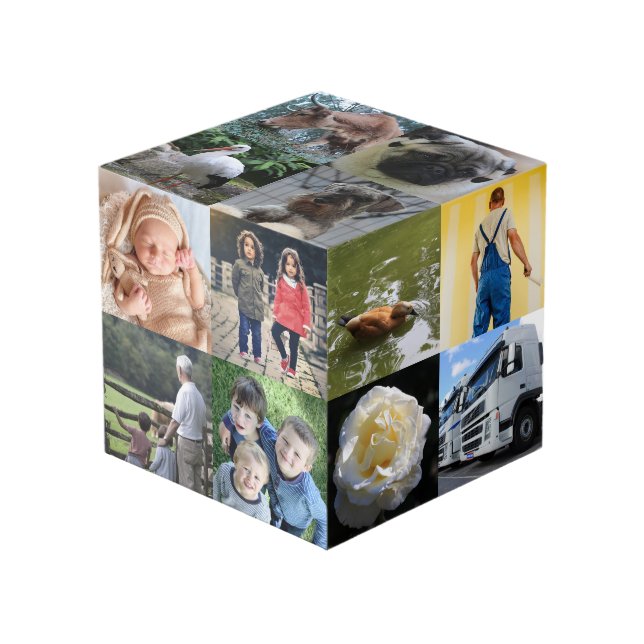 Cubo Cargar veinte fotos (Angulo Anverso)