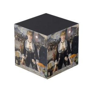 Cubo Chica de la camarera victoriana en Folies Bergere,