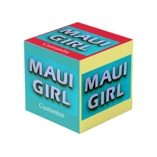 Cubo chica maui mermaid green