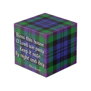 Cubo Clan Baird Tartan House Blessing