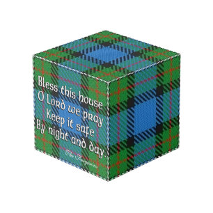 Cubo Clan Fergusson Ferguson Tartan House Blessing
