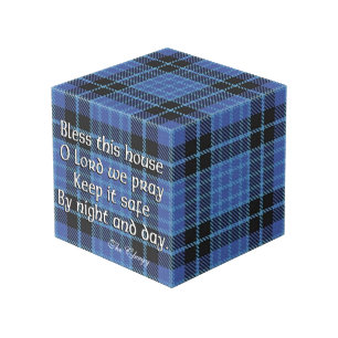 Cubo Clérigo escocés Tartan House Blessing