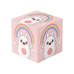 Cubo Clísico arcoiris de Kawaii
