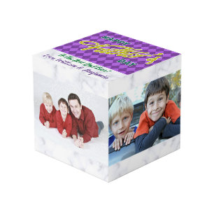 Cubo Collage de fotos de amor por el Día del Padre 4 im