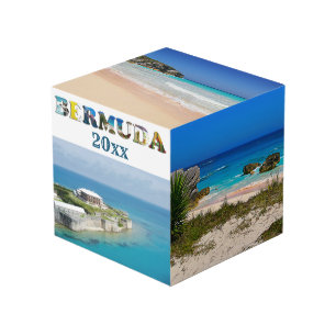 Cubo Collage de fotos de viajes de vacaciones en Bermud