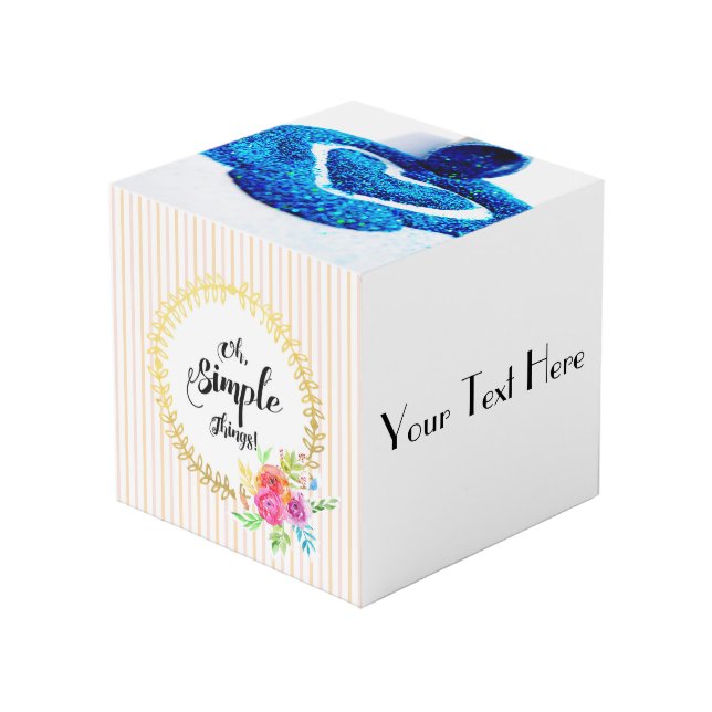 Cubo ¡Cosas Simples! (Angulo Anverso)