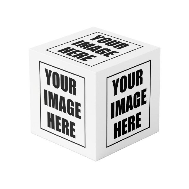 Cubo Crea el tuyo propio (Angulo Anverso)