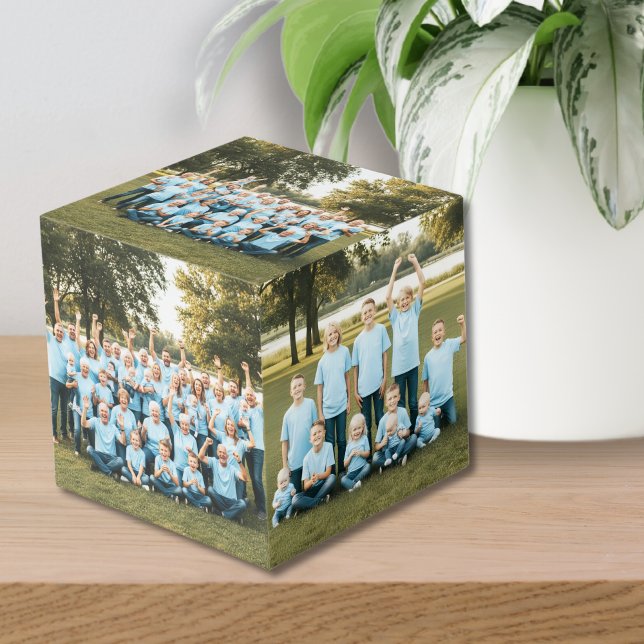 Cubo Crea Tu Propia Foto Familiar (Create Your Own Family Photo cube)