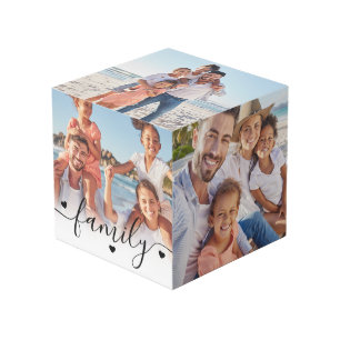 Cubo Crea Tu Propia Foto Familiar de 5 Lados