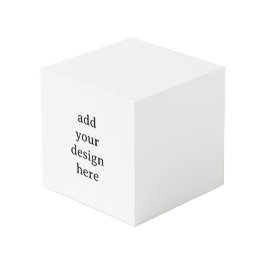Cubo Crea tu propia foto personalizada simple de 4"