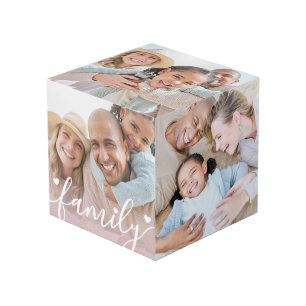 Cubo Crea tus propias fotos familiares de 5 lados