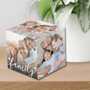 Cubo Crea tus propias fotos familiares de 5 lados con i