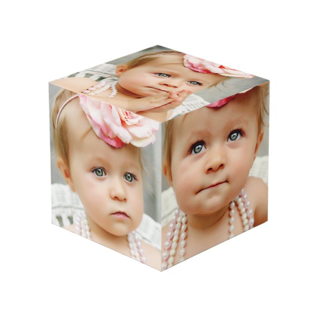 Cubo Crear DIY Su Propio Personalizado Fabricado 5 Lado (Angulo Anverso)