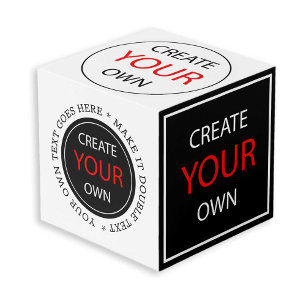 Cubo Crear el propio - Personalizado, de marca / Person