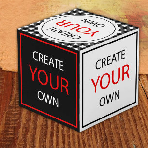 Cubo Crear su propio archivo - Tapado de búfalo a cuadr