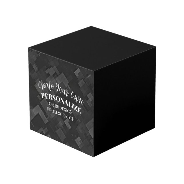 Cubo Crear un Personalizado (Angulo Anverso)