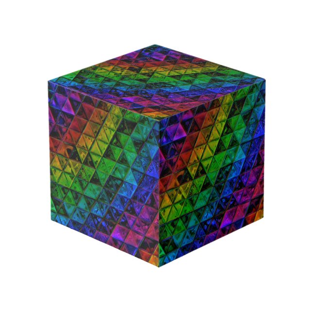 Cubo Cristal de orgullo (Angulo Anverso)