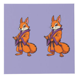 Cubo Cute Japanese Samurai Squirrel