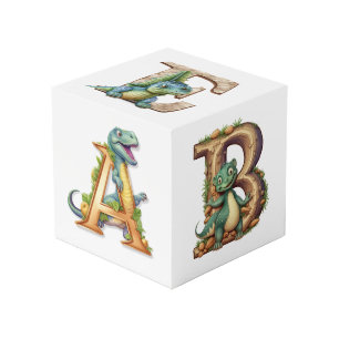 Cubo De Aventura Dino Alphabet: A, B, C, D, E