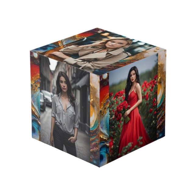 Cubo de foto (Angulo Anverso)