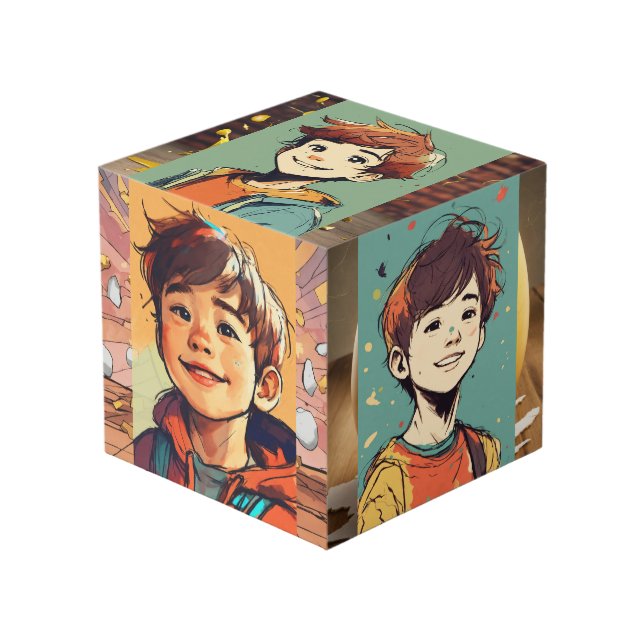 Cubo de foto (Angulo Anverso)