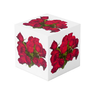 Cubo de fotos de Roses Rojos